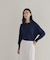 【WEB限定カラーあり】Relaxy Rich シルクカシミヤ混 クルーニット