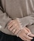 【WEB限定カラーあり】Relaxy Rich シルクカシミヤ混 クルーニット