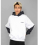 LAYERED HOODED SWEAT