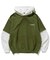 LAYERED HOODED SWEAT