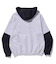 LAYERED HOODED SWEAT
