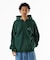 BACKSIDE SLANTED OG ZIP HOODED SWEATSHIRT
