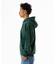 BACKSIDE SLANTED OG ZIP HOODED SWEATSHIRT