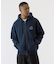 BACKSIDE SLANTED OG ZIP HOODED SWEATSHIRT