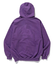 PIGMENT DYED EMBOSS LOGO ZIP HOODED SWEAT