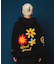 FLOWER PULLOVER HOODED SWEAT