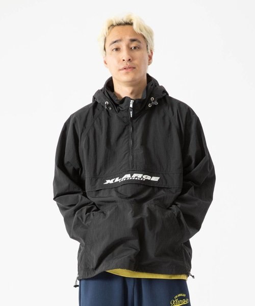 エクストララージ EMBROIDERED NYLON ANORAK EMBROIDERED NYLON ANORAK JACKET｜エクストララージの通販