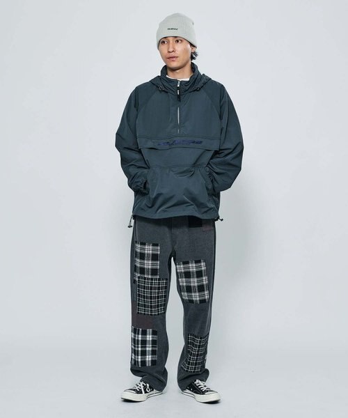 エクストララージ EMBROIDERED NYLON ANORAK EMBROIDERED NYLON ANORAK JACKET｜エクストララージの通販