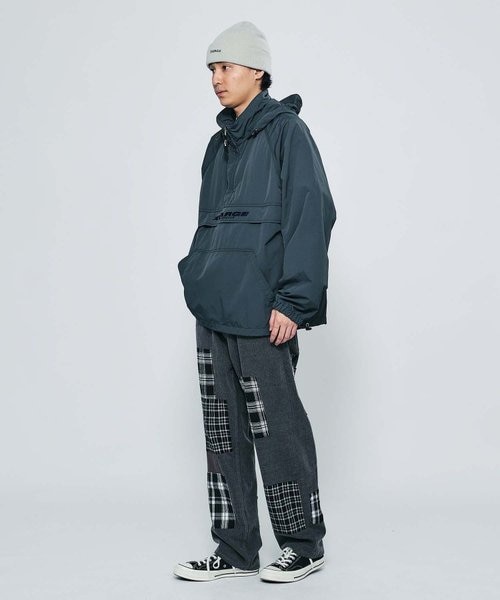 EMBROIDERED NYLON ANORAK JACKET｜エクストララージの通販
