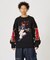 BURNING MONSTER CREWNECK KNIT