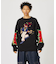 BURNING MONSTER CREWNECK KNIT