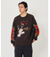BURNING MONSTER CREWNECK KNIT