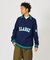 ARCH LOGO HALF ZIP PULLOVER KNIT