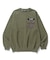 MILITARY POCKET CREWNECK SWEATSHIRT