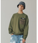 MILITARY POCKET CREWNECK SWEATSHIRT