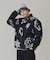 ALLOVER PRINT REVERSIBLE PUFFER JACKET