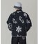 ALLOVER PRINT REVERSIBLE PUFFER JACKET