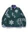 ALLOVER PRINT REVERSIBLE PUFFER JACKET