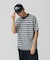 STRIPED S/S TEE
