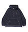 CONTRAST STITCHED NYLON HOODED JACKET