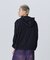 CONTRAST STITCHED NYLON HOODED JACKET