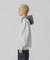 PATTERN BLOCKED HOODED SWEATSHIRT