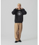 PATTERN BLOCKED HOODED SWEATSHIRT