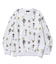 ALLOVER PRINT CREWNECK SWEATSHIRT
