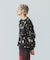 ALLOVER PRINT CREWNECK SWEATSHIRT