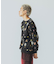 ALLOVER PRINT CREWNECK SWEATSHIRT