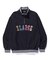 MIXED LOGO HALF ZIP SWEATSHIRT