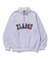 MIXED LOGO HALF ZIP SWEATSHIRT