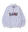 MIXED LOGO HALF ZIP SWEATSHIRT