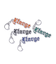 OLD ENGLISH LOGO METAL KEYCHAIN