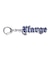 OLD ENGLISH LOGO METAL KEYCHAIN