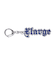 OLD ENGLISH LOGO METAL KEYCHAIN