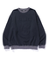 PATCHED LIGHT WEIGHT CREWNECK SWEATSHIRT