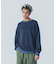 PATCHED LIGHT WEIGHT CREWNECK SWEATSHIRT