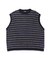 STRIPED KNIT VEST