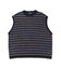 STRIPED KNIT VEST