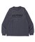 PIGMENT DYED OLD ENGLISH LOGO L/S TEE