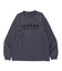 PIGMENT DYED OLD ENGLISH LOGO L/S TEE