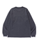 PIGMENT DYED OLD ENGLISH LOGO L/S TEE