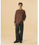 PIGMENT DYED OLD ENGLISH LOGO L/S TEE