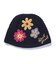 CROCHET FLOWER KNIT HAT