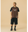 SWEAT CARGO SHORT PANTS