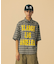 PRINTED PLAID S/S SHIRT