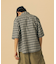 PRINTED PLAID S/S SHIRT