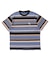 LA EMBROIDERY STRIPE S/S TEE