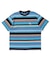LA EMBROIDERY STRIPE S/S TEE